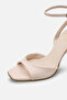 Skin Skin Ankle Strap High Heel Shoes - 7