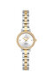 Sapphire Glass Silver - Gold Women's Watch Nc08-39890196-Csms