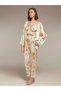 Bjm-1338 Bustier Trousers Dressing Gown Set of 3 - 3