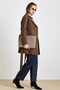 Cape Detailed Water-Repellent Feature a Unlined Trench Coat Brown 6833 - 8
