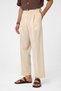 Stone High Waist Pleated Relax Fit Men's Trousers - 4
