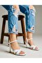 Women's Cross-Strapped Heels Sandals 7cm - 2