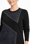 Women's mid-age combed cotton tunic and pants set 30594 - 6