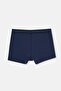 Navy Blue Compact Combed Cotton Boxer - 2