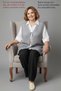 Knitwear Plus Size Women's Summer Cotton Anti-Sweat Openwork Short Mother Gray Vest - 7