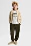 Nk boys' cool elastic waist jacket, ages 8-14, cream - 2