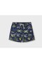 Nukutavake boys' mixed print swim shorts, ages 10-16, navy