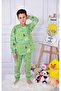 Boy's animal print pajama set gk313