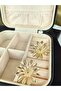 Gold Twelve Petal Daisy Stud Earrings - 6