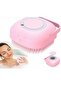 ليفة استحمام من السيليكون مع حاوية لجل الاستحمام - منظف ومقشر متعدد الاستخدامات للجسم - 3