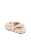 Ecru Girl's Sabo Slippers - 4