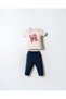 Us Polo Assn. 3-Piece Baby Boy Top and Bottom Set 100% Cotton – Short Sleeve T-Shirt & Shorts - 4