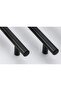 Set of 10 Matt Black Cabinet Door T-Handles and Pulls - 2