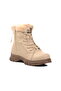 Beige Mink Women's Boots with Fleece Inside - 3