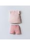 Baby Girl Shorts T-Shirt Set, Summer Baby Set - 3