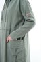 Cebi Pleated Metal Buckle Pack Safari Cap 821 Green - 3
