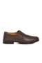 Brown Laceless Leather Gel Sole Men's Casual Shoes - 2