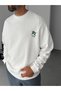 -Erkrk Premium 3 İplik B Printed O Oversized Sweatshirt – Trend Streetwear 5 - 3