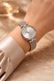 Shelin Women's Steel Watch Silver Vintage Round Case Luxury Elegant Stylish Women's Wristwatch - 4