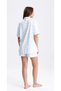 Women's Floral Print Short Sleeve and Shirt Collar Shorts Pajama Set - 2