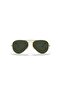 Rb 3025 W3400 50 Aviator Large Metal Sunglasses - 3