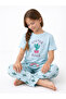 Girls’ Pajama Set – “Cactus Star” Frill Sleeve Top & Printed Pants - 5