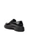 Black Patent Leather Genuine Leather Men's Loafers - 4