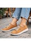 Genuine Leather Orthopedic Sole Daily Comfortable Women's Shoes - 5