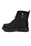 Black Emerald Girls' Boots with Fleece Inside, Lace-Up and Zipper Closure - 2