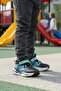 Marcokids Black Green Velcro Boys Hi Sneakers - 3