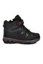 Black Fleece Zippered Boys' Flat Boots - 2