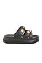 Black Eva Women's Flat Slippers