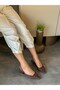 Coffee Suede (Terry) Women's Ballet Flats - 2