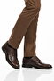 Brown Genuine Leather Men's Classic Shoes