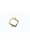 Angled Gold Color Bag and Wallet Clips – Small Size (8 cm) - 2