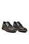 Black Lace-Up Men's Casual Shoes - 3