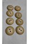 Polyester Button 28 Size 18 mm 8 Pieces - 2