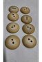 Polyester Button 28 Size 18 mm 8 Pieces
