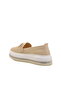 Beige Light Linen Women's Casual Shoes - 4