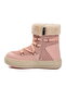 Powder Zippered Girls' Flat Boots - 4