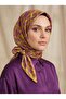 Silk Scarf - 9174D-57 - Sura - Gold, Pink