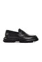 Black Genuine Leather Men's Casual Shoes