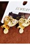 Füsün Earrings with Butterfly Figures – Stylish Everyday Jewelry - 3
