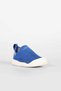 Children's Blue Knitted Slip-Ons Lightweight Stretchy Sole Sports Shoes - 3