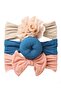 - Aya Assorted Cute Soft Turban for Babies - Beige, Blue, Peach