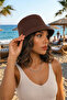 Unisex Cotton Gabardine Bucket Hat Bucket Hat Sun Hat - 4