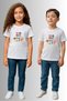 Children's Unisex Girls/Boys "23 April Printed Crew Neck Short Sleeve 100% Cotton T-Shirt