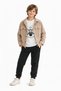 Velvet Style Shirts, Short Sleeve T-Shirt and Linen Pants Boys' 3-Piece Set