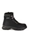 Black Nubuck Women's Boots with Fleece Inside - 3