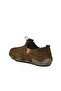 Khaki Genuine Leather Women's Casual Shoes - 4